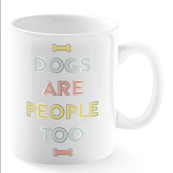 ‘Dogs are People Too’ Ceramic Coffee Mug NWT - Picture 5 of 5
